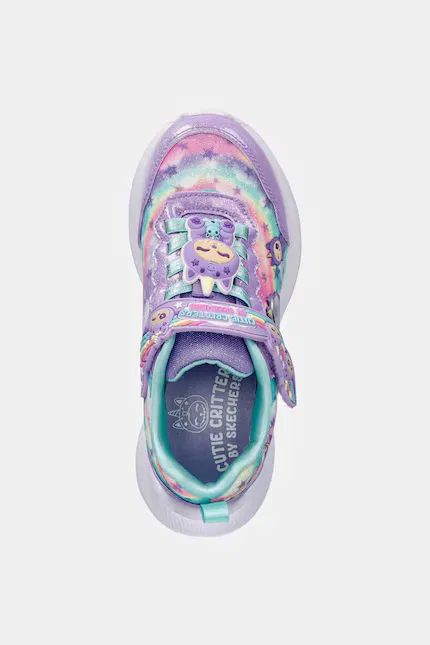Кроссовки детские CUTIE CRITTERS Skechers, фиолетовый — фото 4