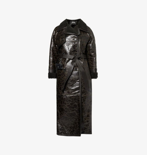 

Пальто Alexa из искусственной овчины Saks Potts, коричневый