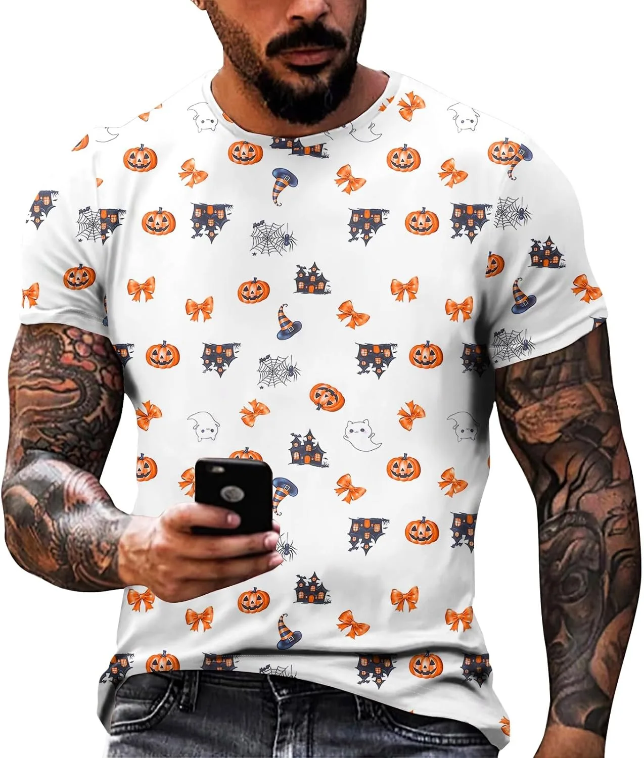 

Мужская футболка с принтом FlekmanArt