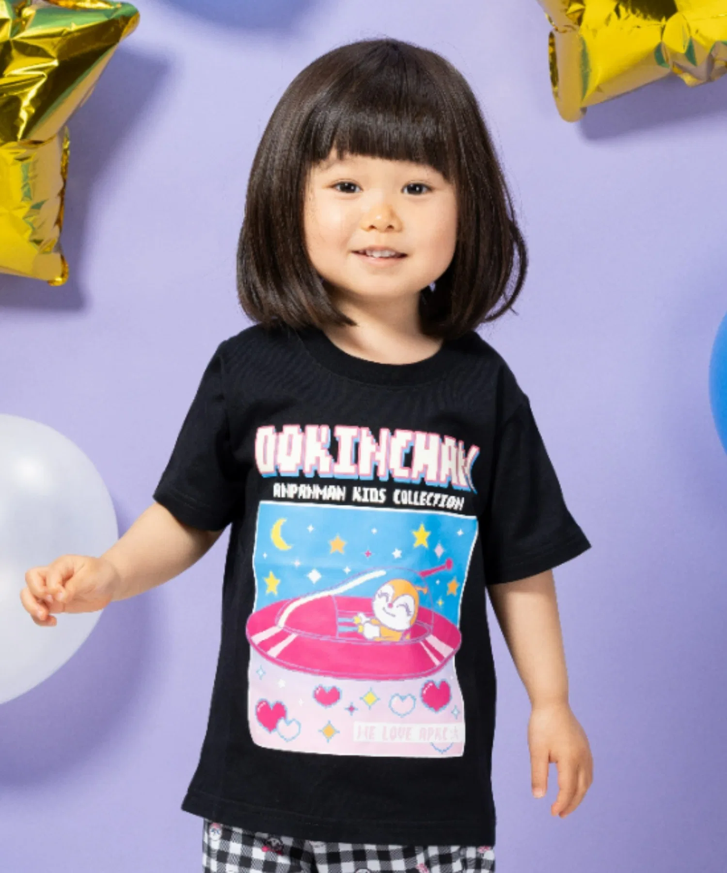 Детская футболка ANPANMAN KIDS COLLECTION с принтом и светоотражающими элементами