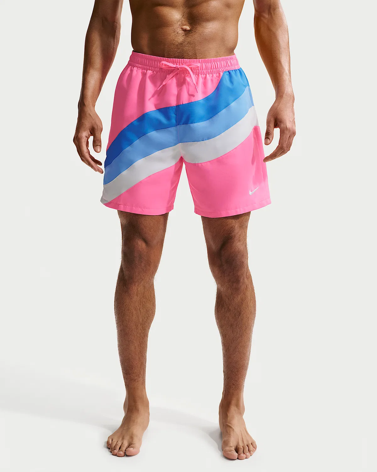 Мужские плавки Nike Swim Breaker 7" с полной подкладкой, Pink Glow — фото 2