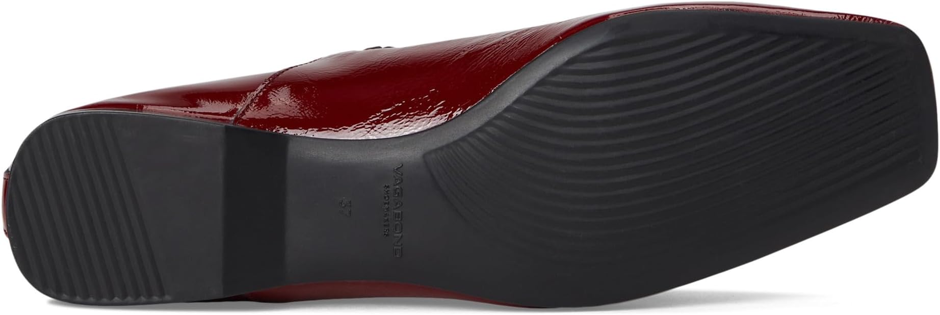 Балетки Vagabond Shoemakers Delia Patent Leather Mary Jane Flat, цвет Dark Red — фото 3