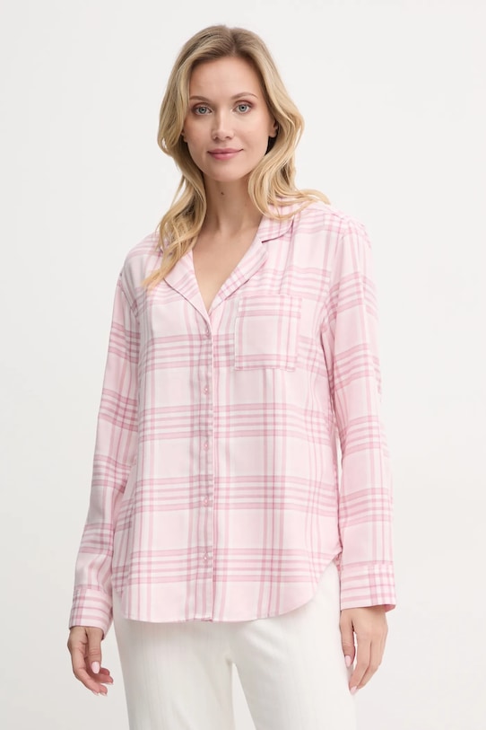 

Пижамная рубашка Hollister Co., розовый