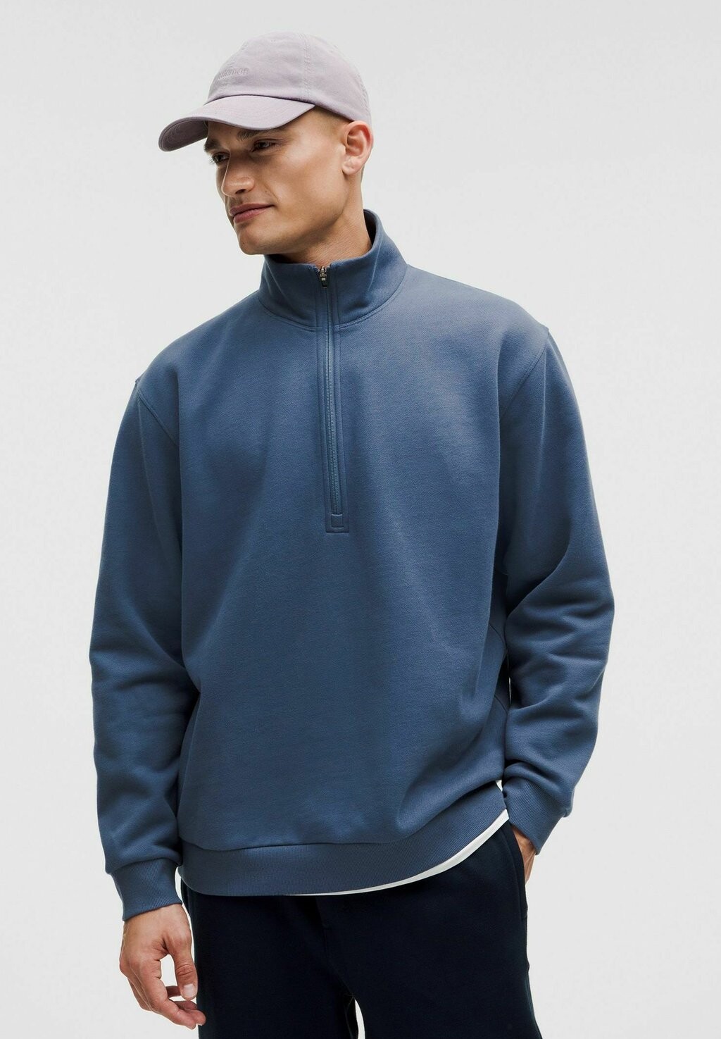 

Толстовка STEADY STATE HALF lululemon, синий