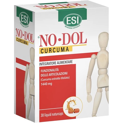 

ESI NoDol Curcuma Оздоровительная добавка для костей и суставов 30 Naturcaps