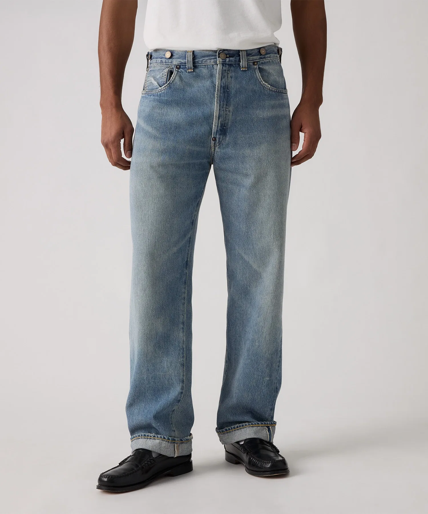 Levi's/Levi's LEVI'S(R) ВИНТАЖНАЯ ОДЕЖДА 1933 501(R) ОРИГИНАЛЬНЫЕ Джинсы, средний цвет, индиго