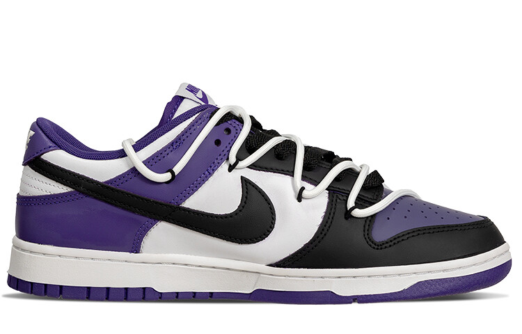 

Кроссовки Nike Dunk Skateboard Shoes Men Low-Top Black Purple
