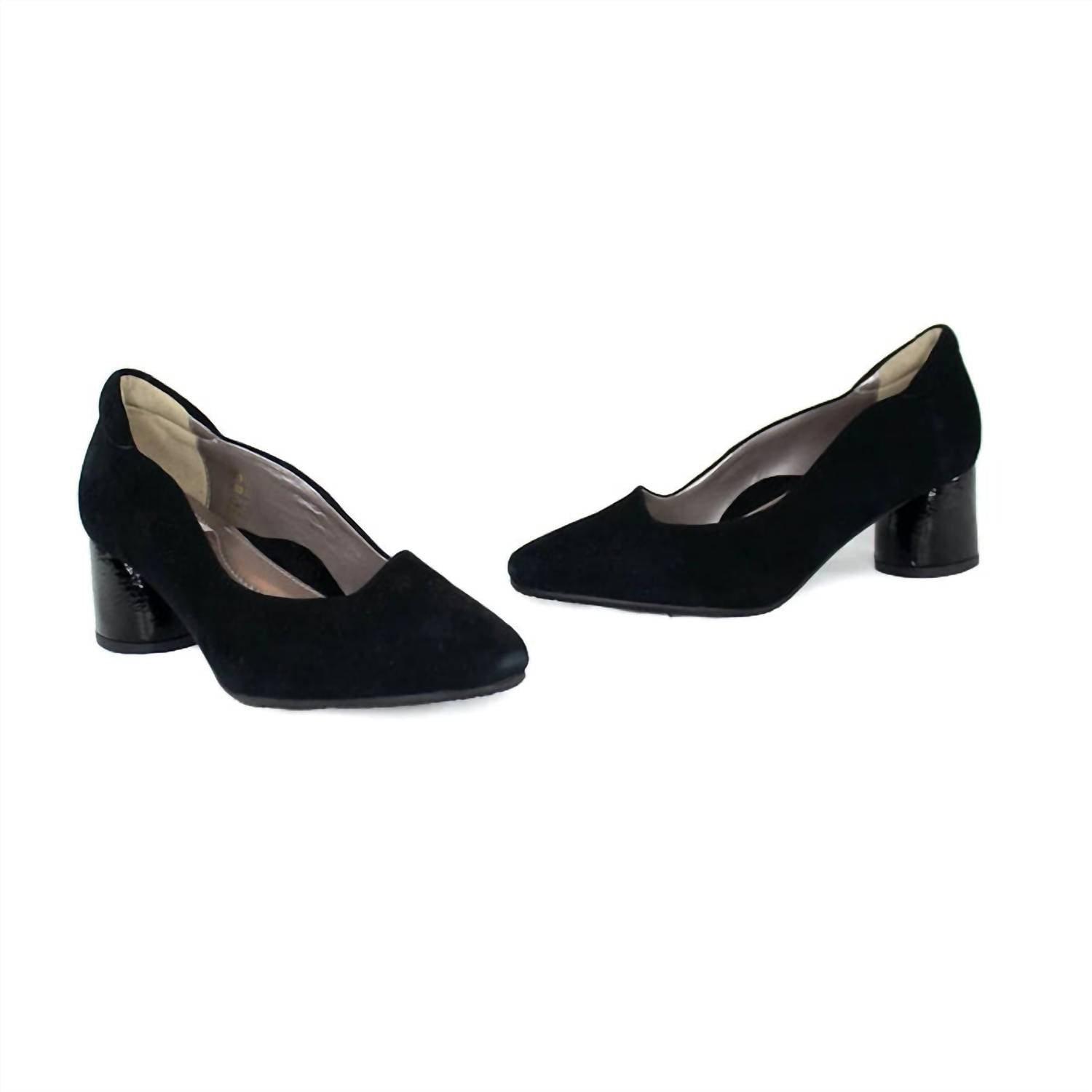 Женские туфли-лодочки Evelyn черные Bella Comforto — фото 3