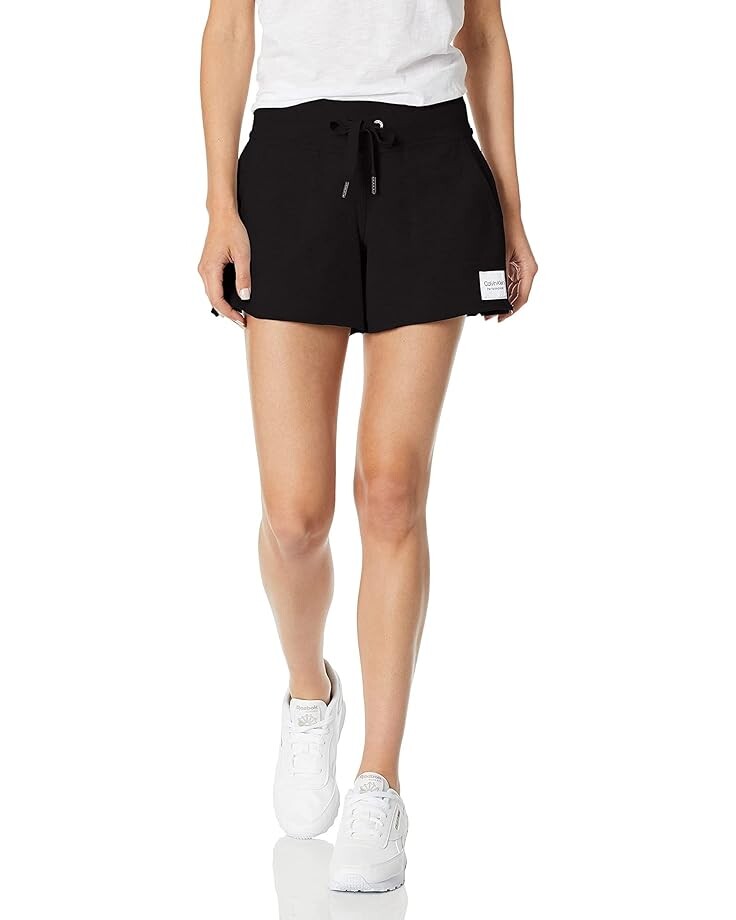 

Шорты Calvin Klein Performance French Terry, черный