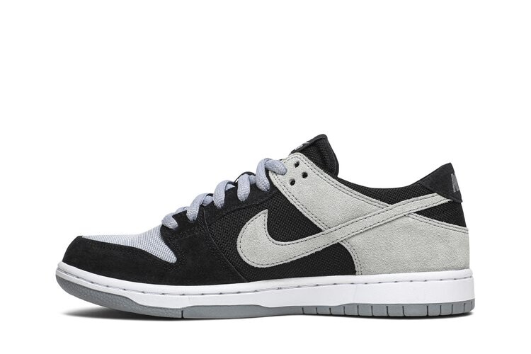 Кроссовки Nike Zoom Dunk Low Pro SB 'Wolf Grey', серый — фото 3
