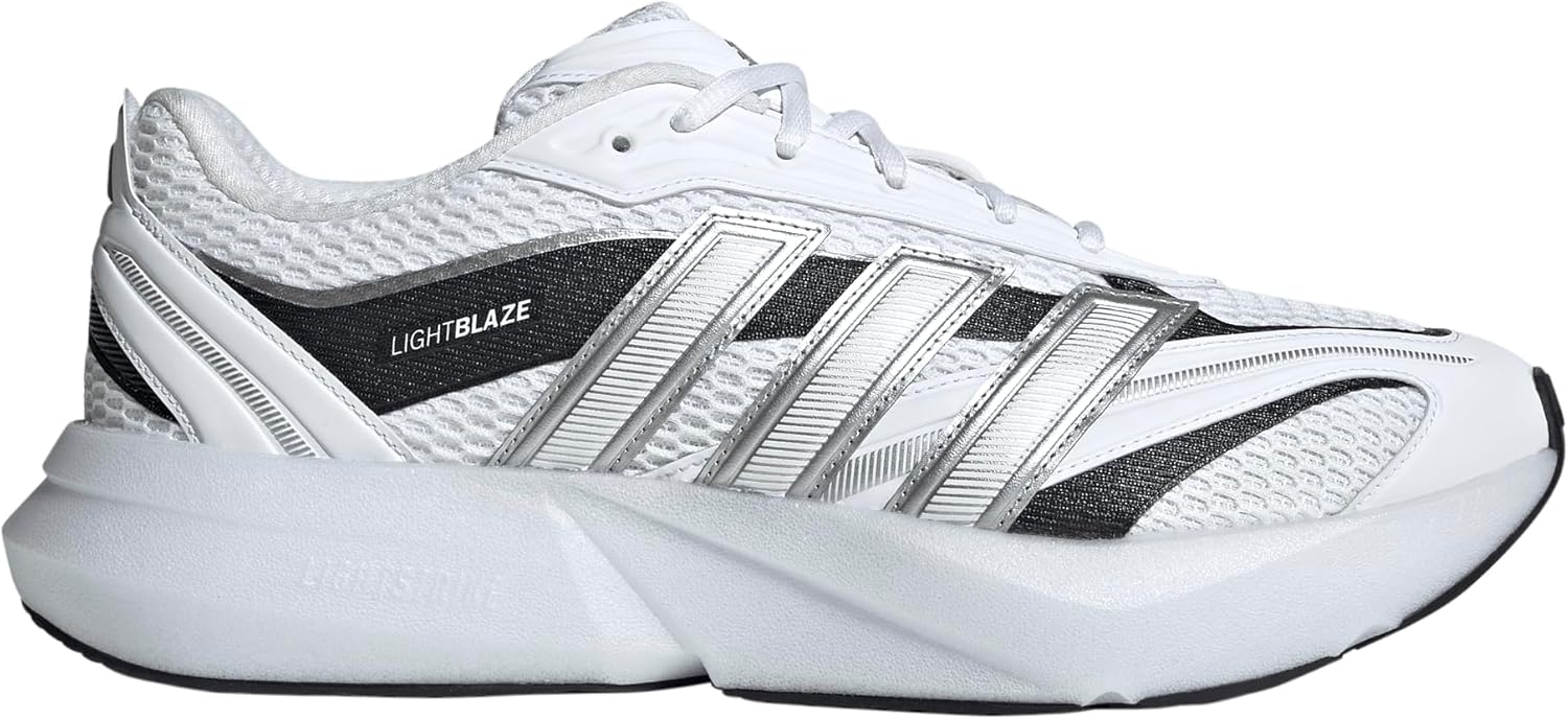 Мужские кроссовки Adidas Lightblaze Glow, белый/черный — фото 4