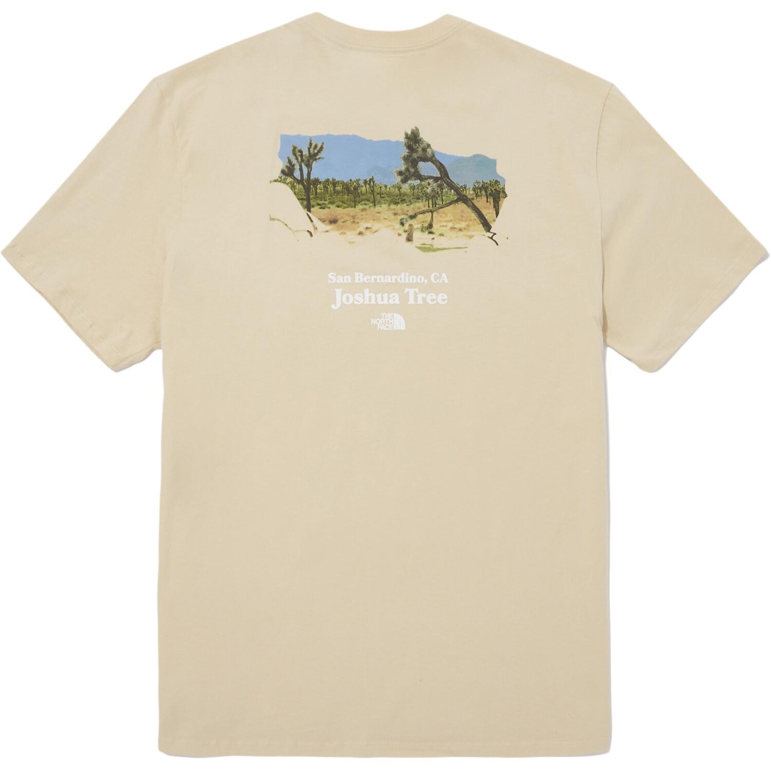 

Футболка унисекс хаки The North Face, хаки