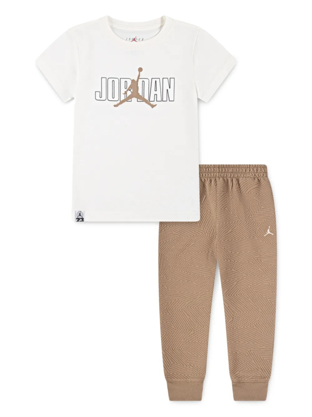 

Комплект брюк Jordan Kids Jumpman, коричневый