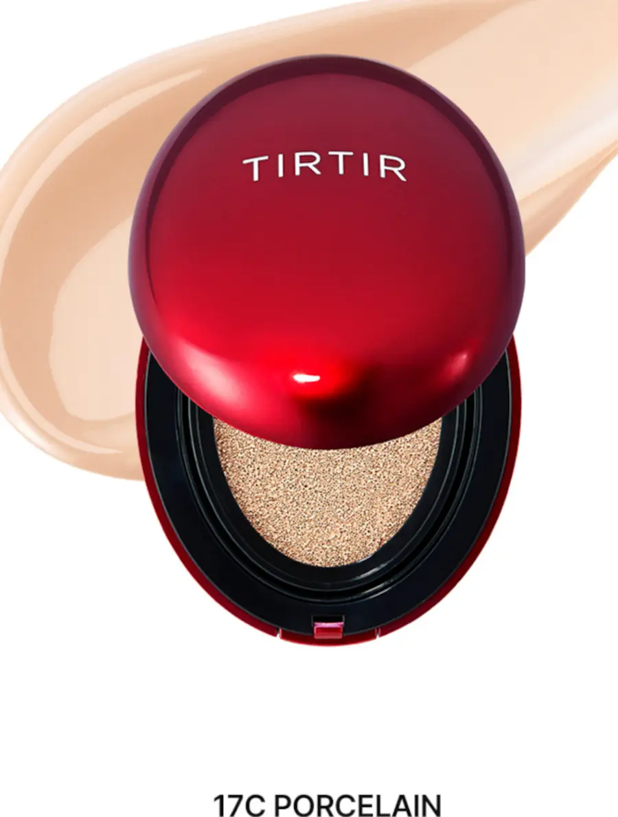 Тональный крем TIRTIR Mask Fit Red Cushion Foundation 17C Porcelain LSF40 — фото 4