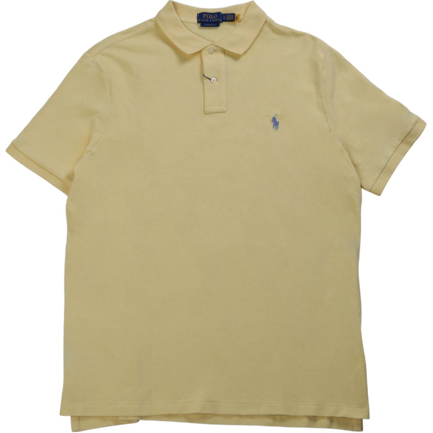 

Хлопковая поло Polo Ralph Lauren, желтый