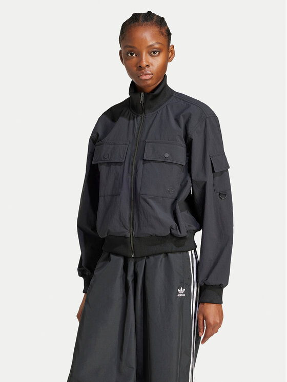 

Куртка-Бомбер свободного кроя Premium Essentials JD4792 Adidas, черный