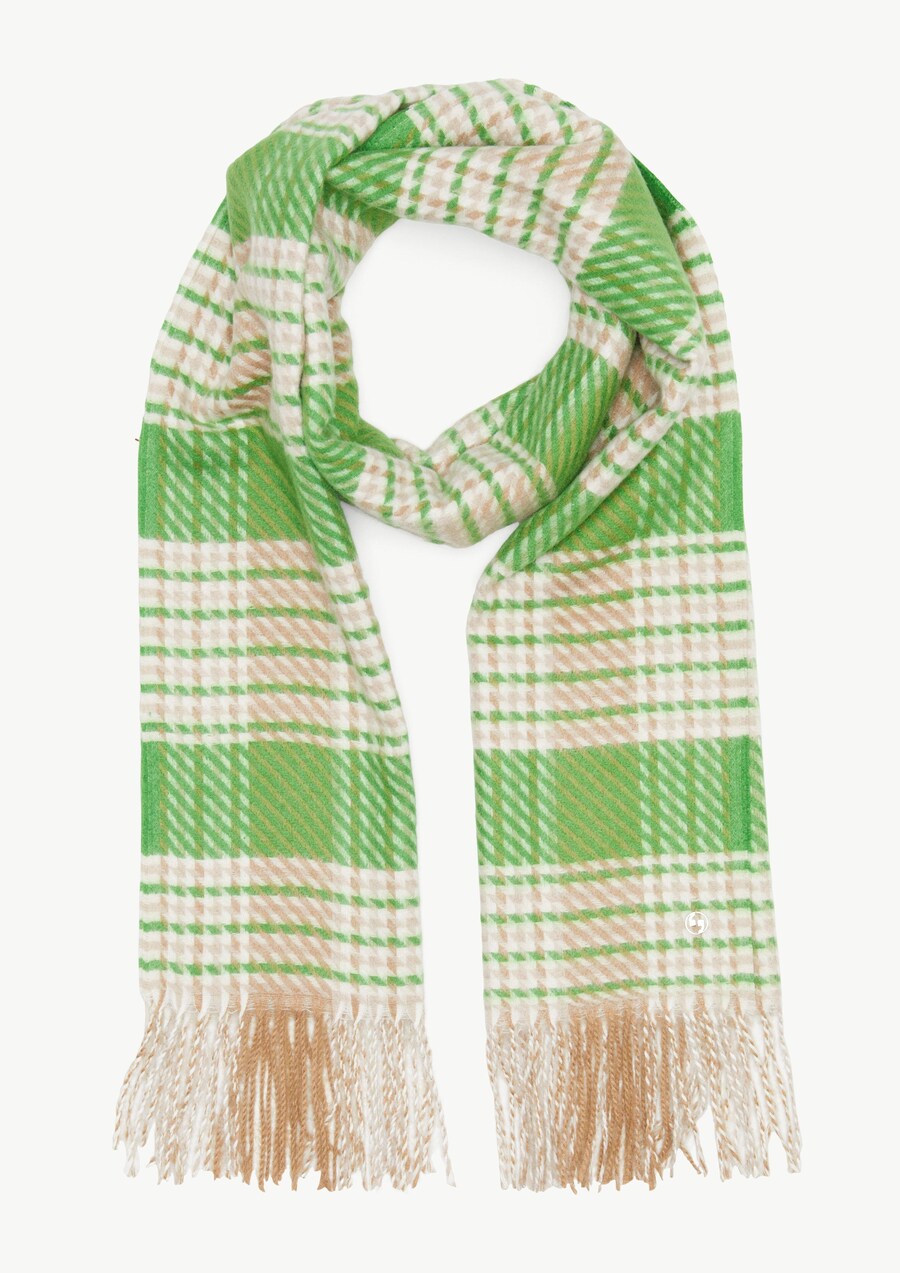 

Шарф COMMA, цвет Green/Lime