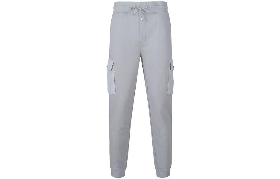 

Вязаные спортивные штаны Men's Medium Gray HUGO BOSS, серый