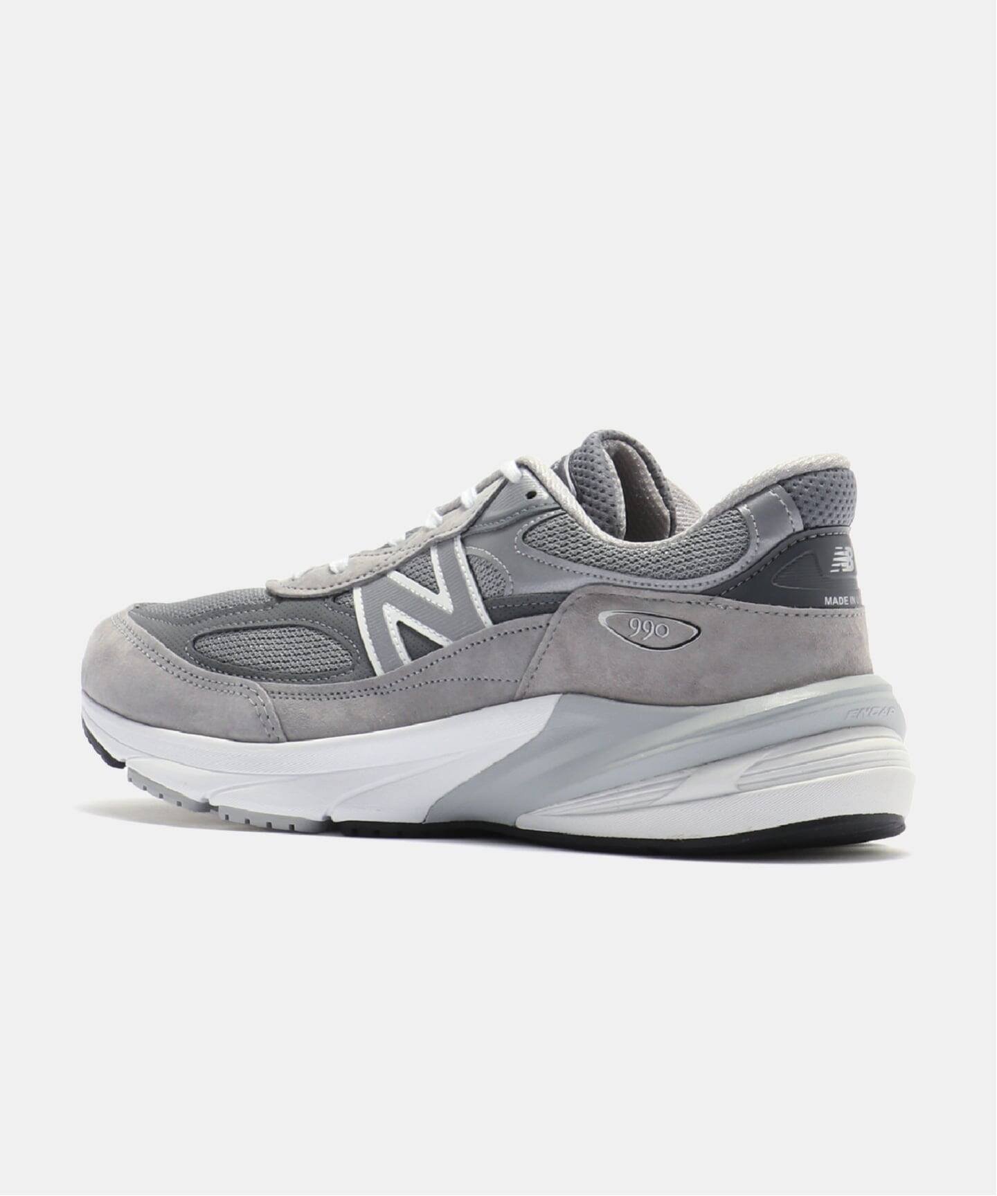 Кроссовки New Balance M990GL6 Herringbone, gray — фото 3