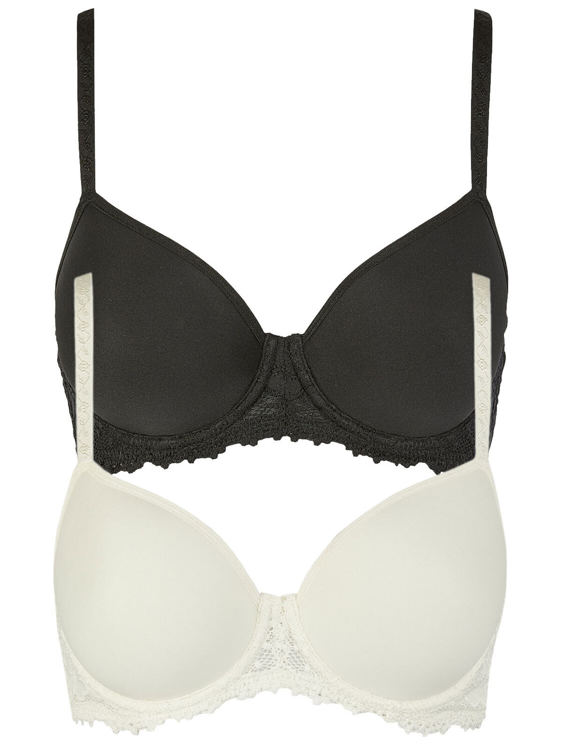 

Бюстгальтер с косточками Nina von C. 2er Pack Spacer BH mit Bügel, цвет champagner schwarz
