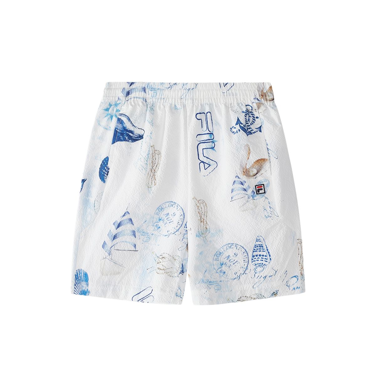 

Детские шорты от 3 до 7 лет, с принтом по всей поверхности Fila Kids, all over print