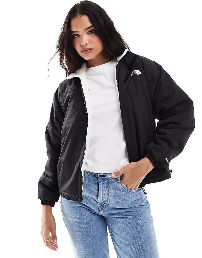 

Двусторонняя флисовая куртка yumiori черного и белого цвета The North Face