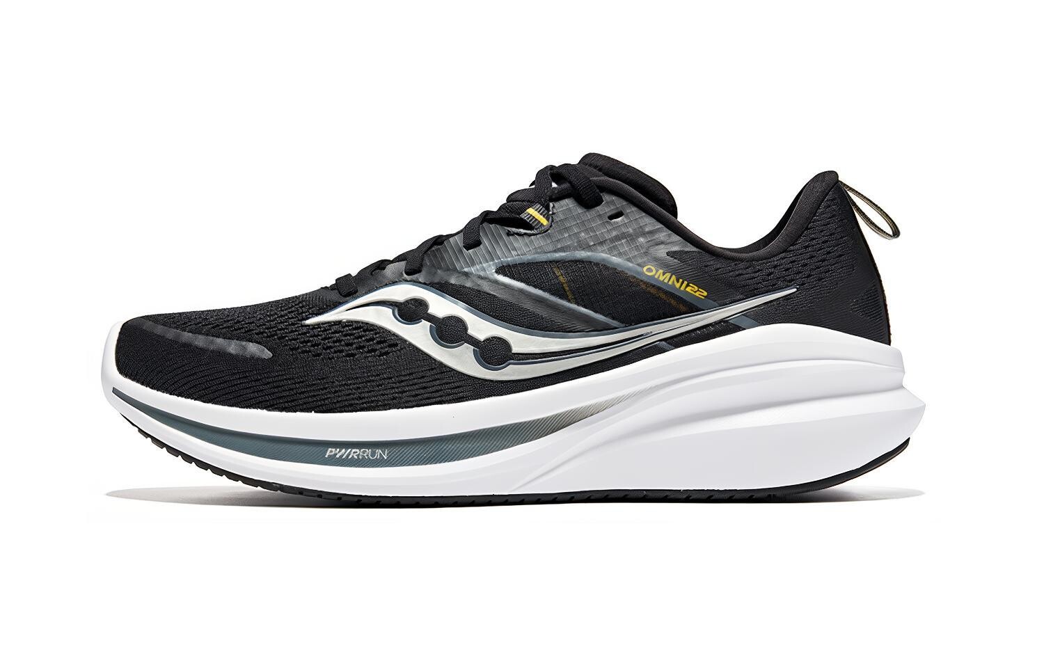 

Кроссовки saucony Omni 22 'Black White', черный/белый