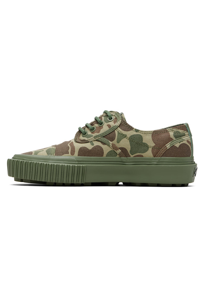 Кроссовки Haki Vans & OAMC Edition Seylynn Wtaps, Camo Green — фото 3