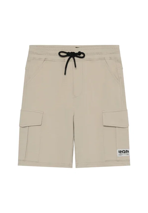 Шорты карго Indian Blue Jeans, модель Cargo jog shorts, цвет светло-песочный