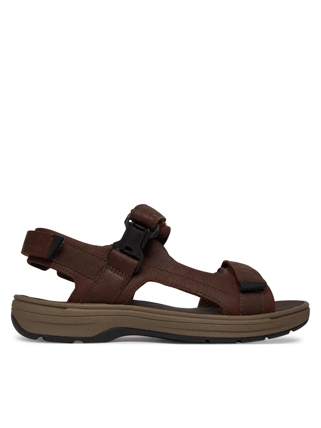Clarks Сандалии Saltway Edge 26184777 коричневые