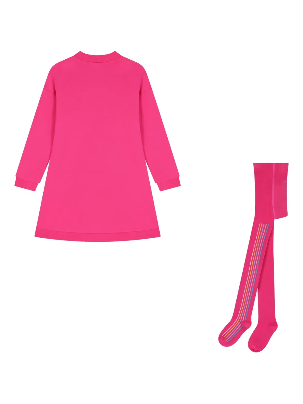 Комплект из платья и колготок с принтом Agatha Ruiz De La Prada, розовый — фото 2
