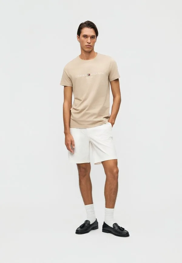 Шорты dover 8 дюймов на весь день, базовые шорты Tommy Hilfiger, Ivory Petal — фото 2