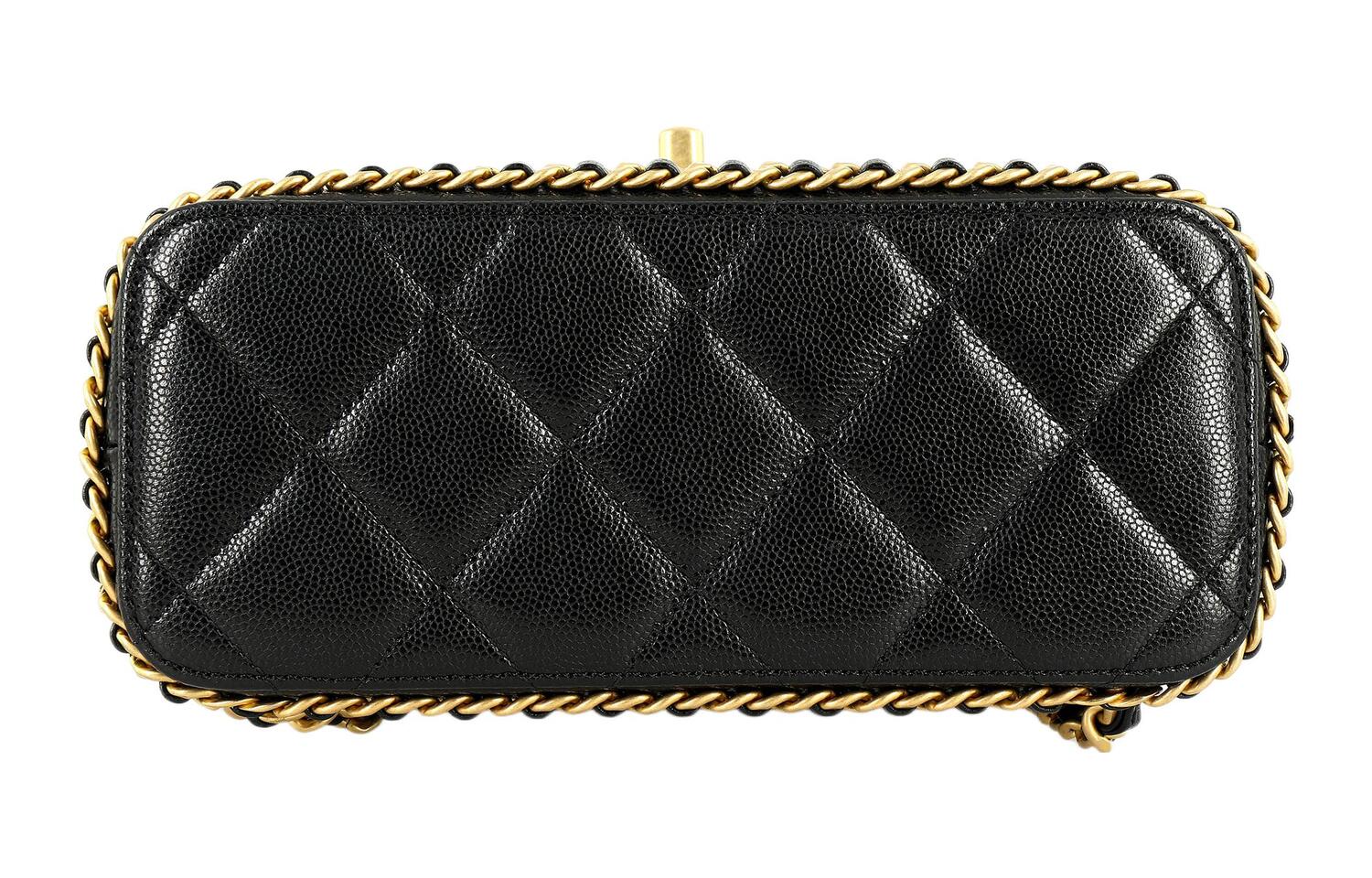 CHANEL Женский рюкзак из телячьей кожи черный — фото 4