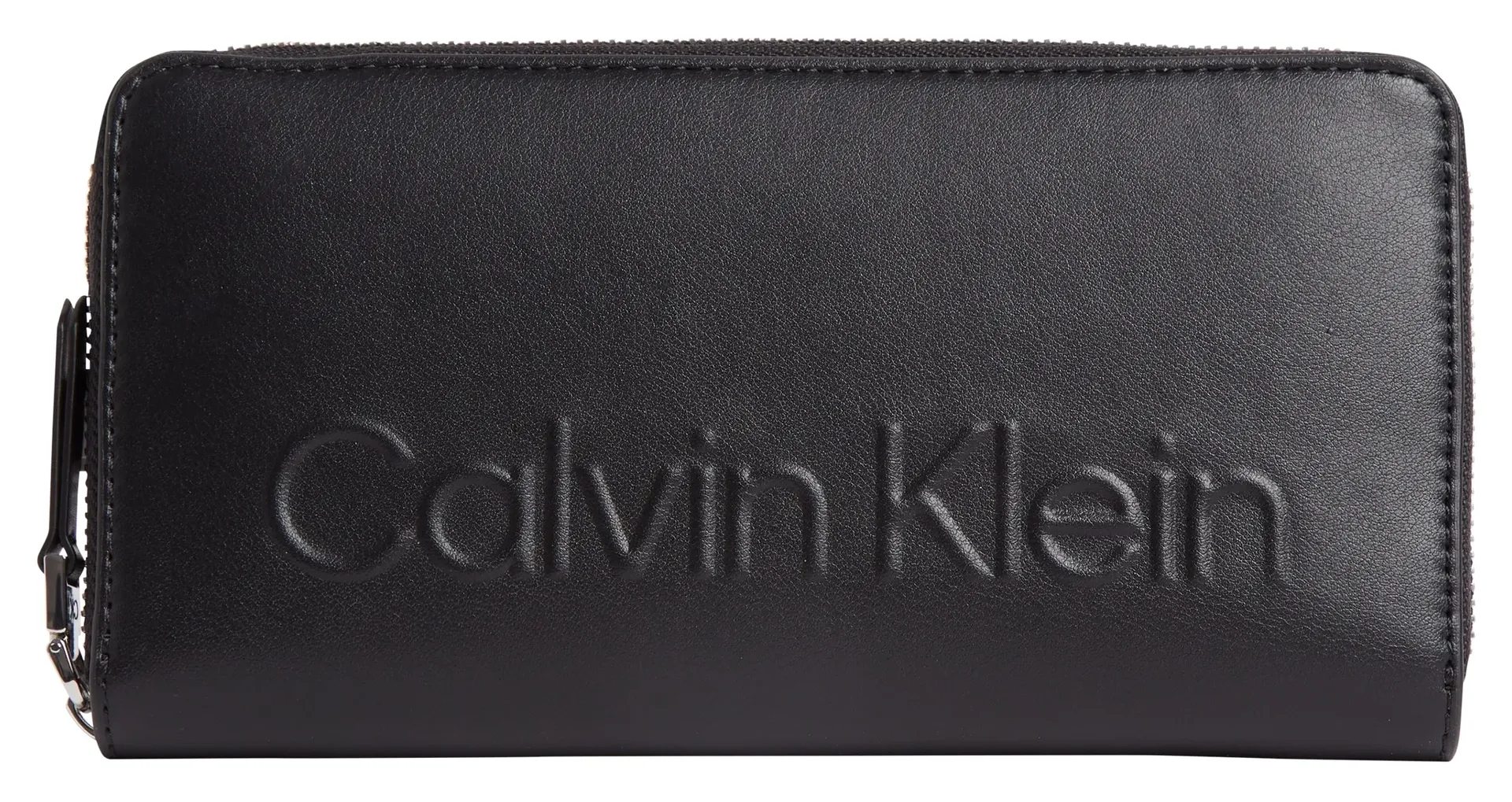 

Кошелек Calvin Klein "CK SET ZA WALLET LG", женский кошелек-кошелек из переработанных материалов, длинный, цвет Ck-Black
