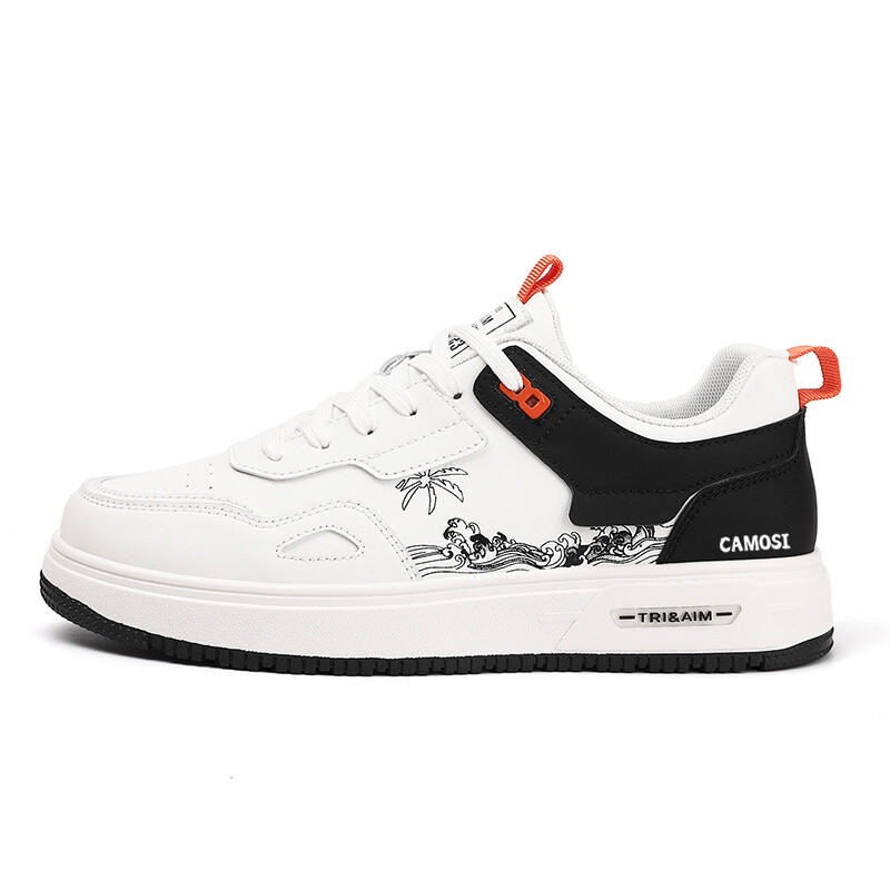 

Кроссовки CAMOSI Lifestyle Shoes Unisex Low-top, белый/черный