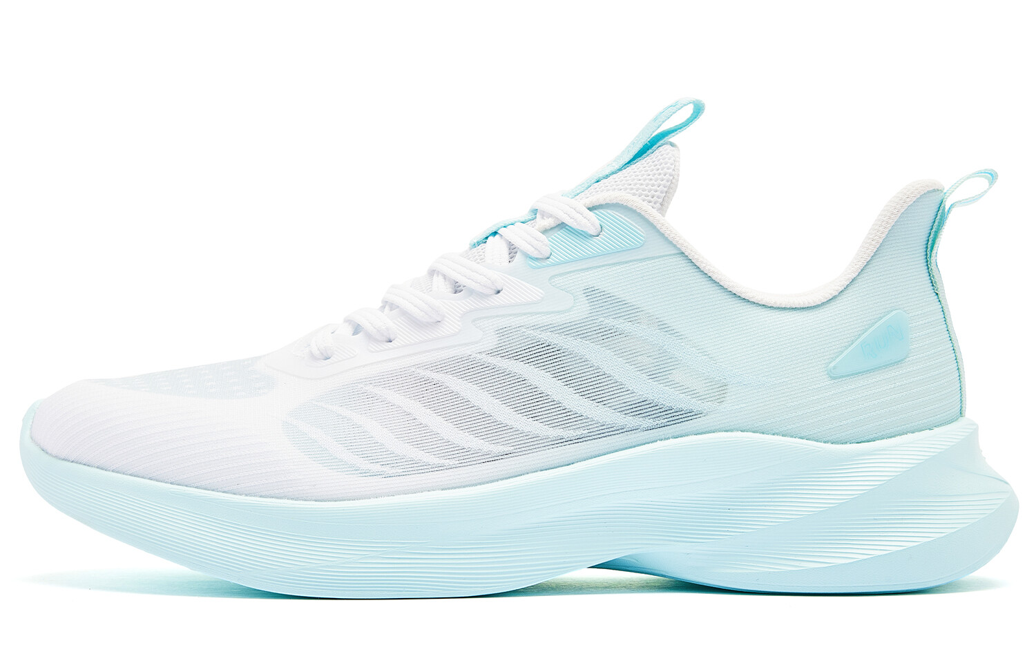

Кроссовки мужские Light LITE Low-top белые/синие Qiaodan