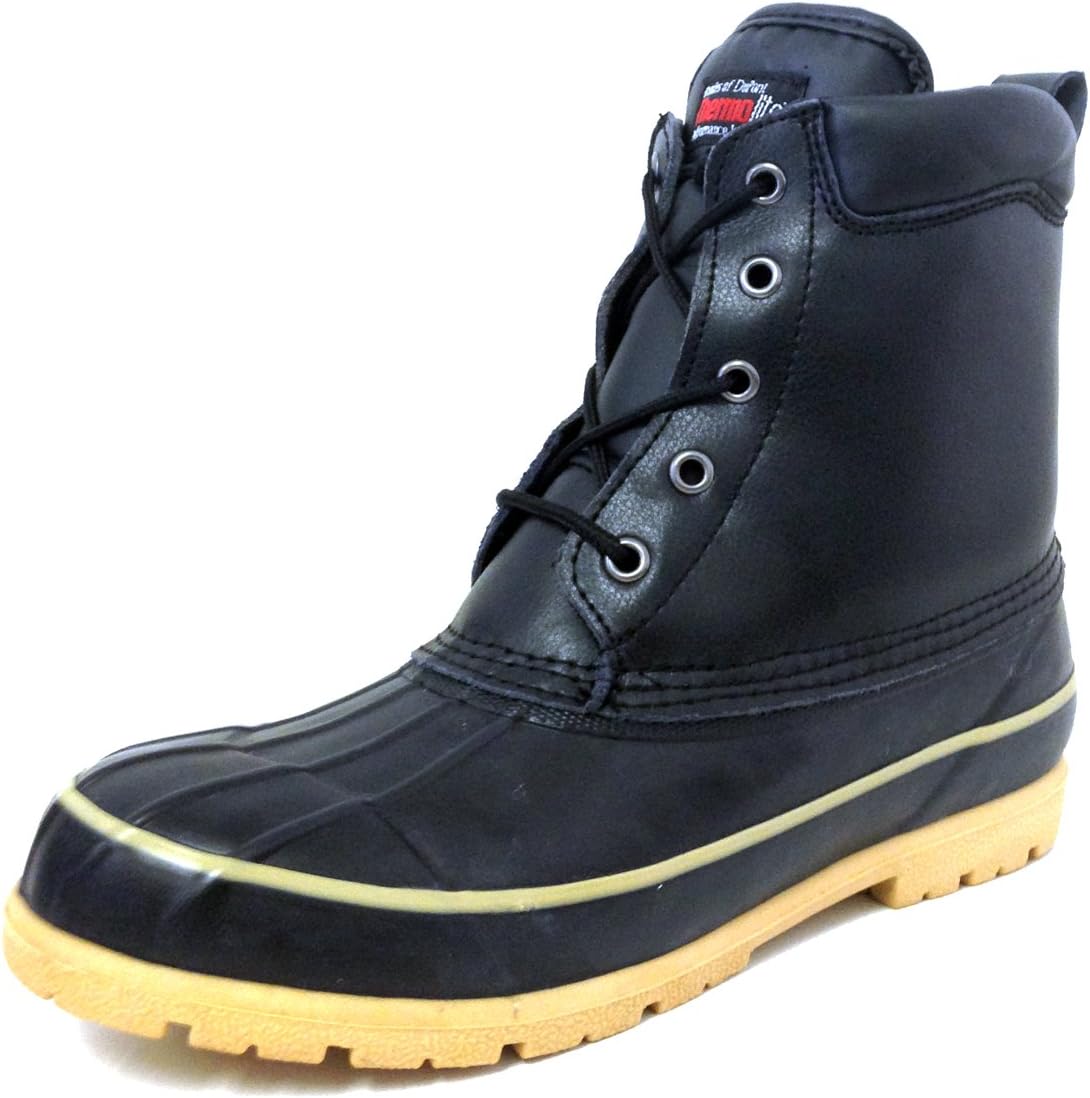 

Мужские утинные ботинки G-731SC из кожи, черные, с термолитовой изоляцией, водонепроницаемые, для походов, снега и зимы G4U-Fs