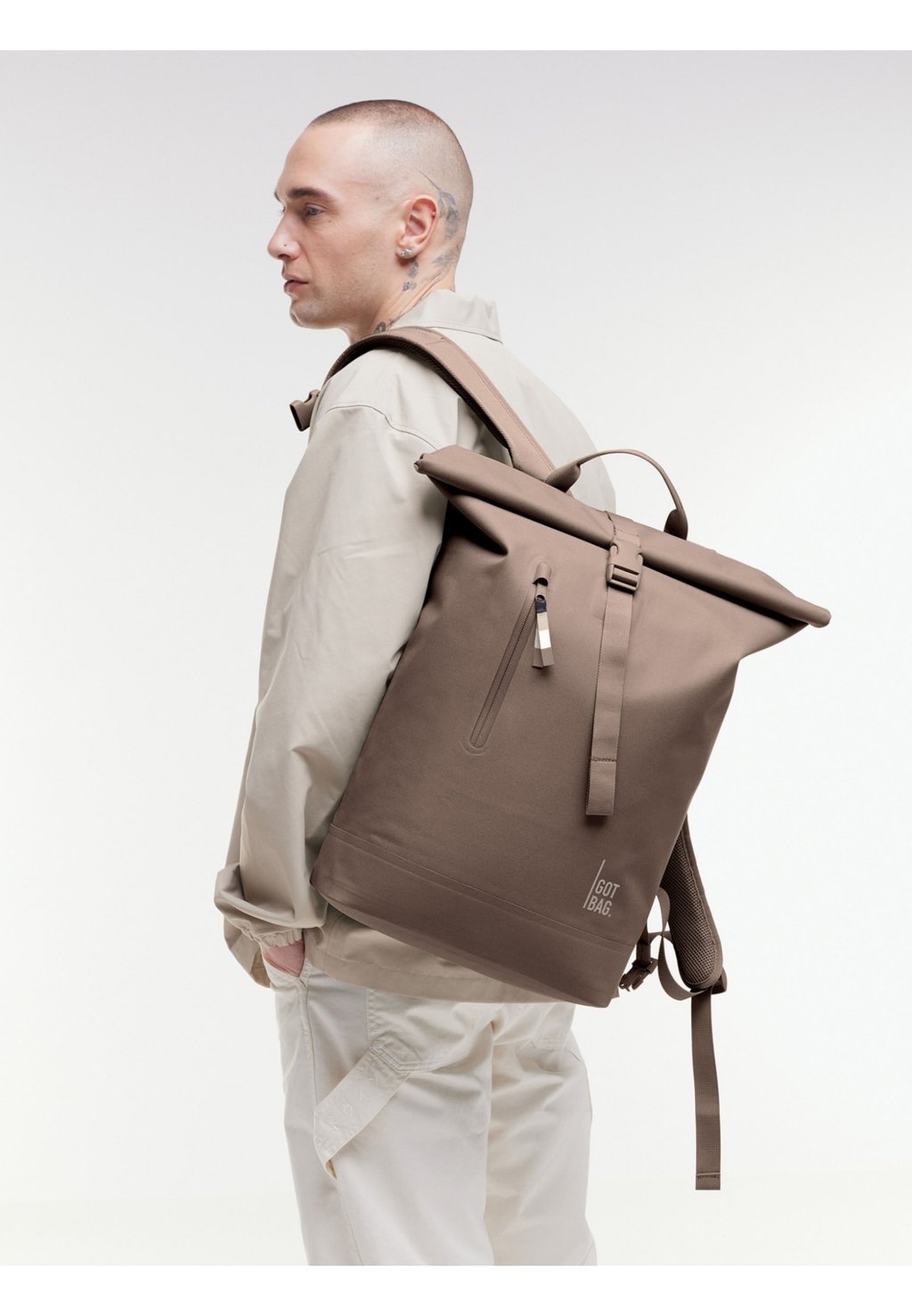 

Рюкзак ROLLTOP LITE 2.0 GOT BAG, коричневый