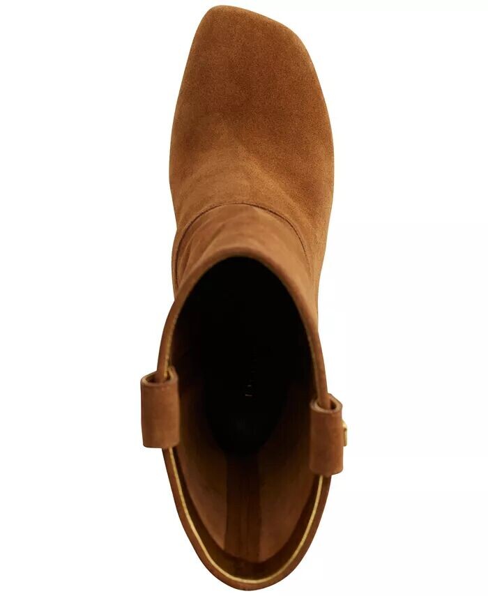 Женские сапоги Donna Slouch Donna Karan New York, коричневый/бежевый — фото 3