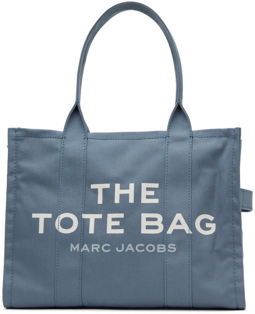 

Большая синяя сумка-тоут 'The Tote Bag' Marc Jacobs, цвет Blue shadow