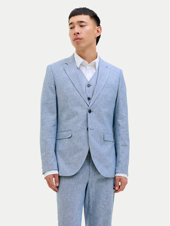 

Куртка облегающего кроя Riviera 12228721 Jack&Jones, синий