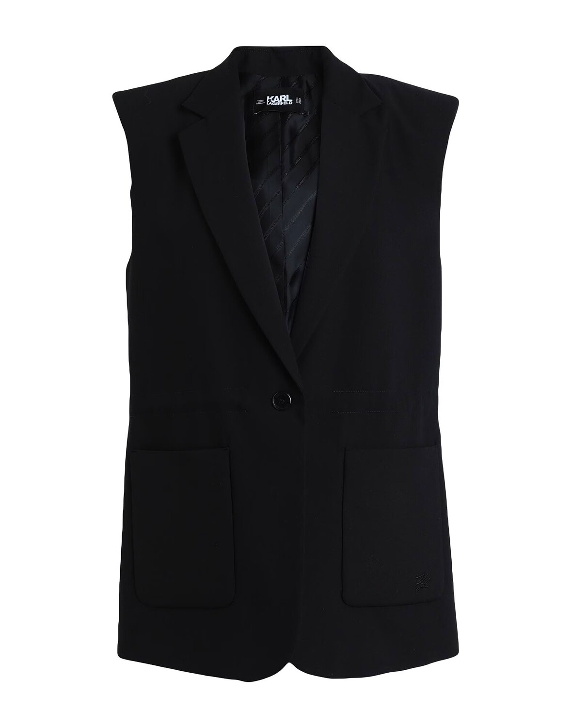

Блейзер Karl Lagerfeld, черный