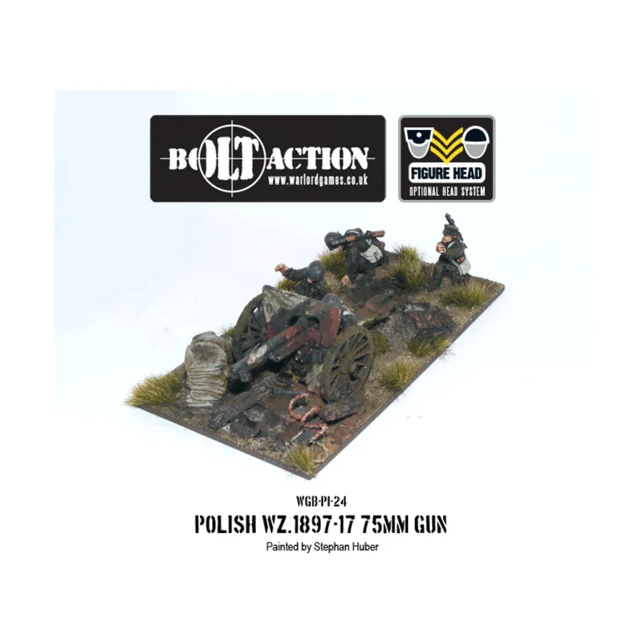 

Польский Wz. 1897 - 1917 75-мм пушка, Bolt Action - Polish (28mm)