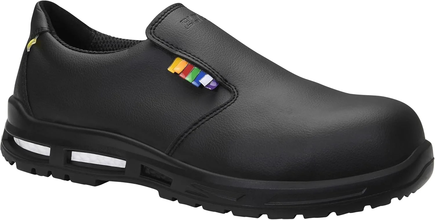 Защитные ботинки ELTEN Brice XXTM Black Low ESD S3S для мужчин и женщин, изготовлены из текстиля, с пластиковыми носками (легкая сталь), легкие, спортивные, черный