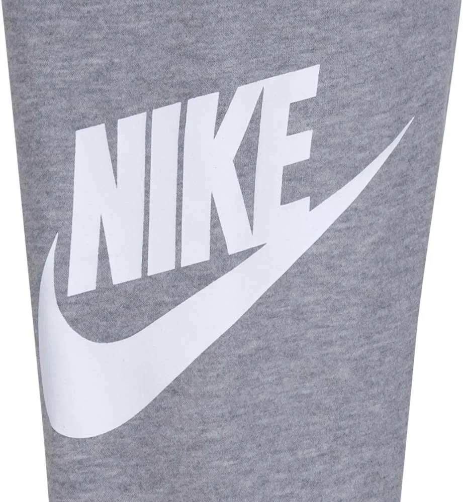 Детский спортивный костюм Nike, толстовка и брюки, 2 предмета, темно-серый меланж — фото 2