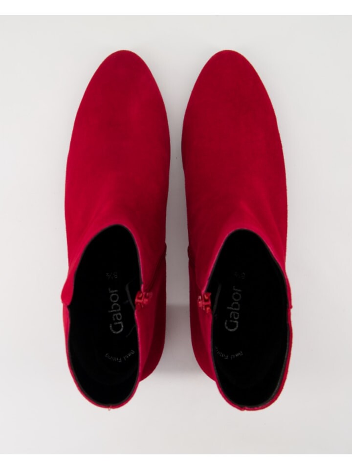 Ботильоны Gabor Klassische Stiefeletten, красный — фото 4