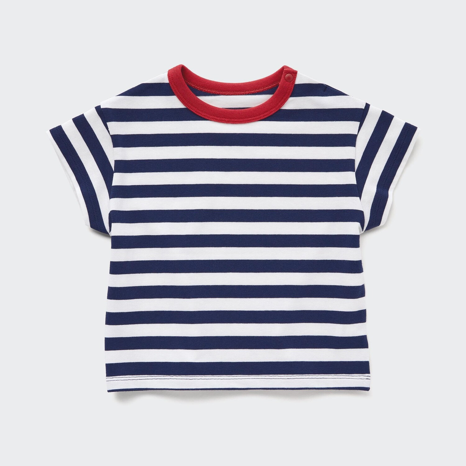 

Футболка UNIQLO с круглым вырезом и коротким рукавом, темно-синий