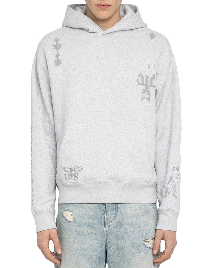 

Графический свитшот Sacha Zadig & Voltaire, серый