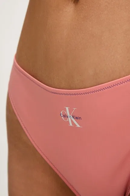 Купальные трусы с высоким поясом Calvin Klein, оранжевый — фото 4