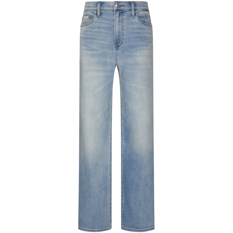 Calvin Klein Джинсы Women's 3SE Denim Light Blue Moderate Wide Leg — фото 3
